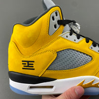 Low Top Sneakers, Yellow Colorway, Lace Up Design, Casual Gift for Sneaker Fans