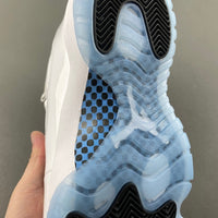 Low Top Sneakers, Blue White Colorway, Lace Up Design, Casual Gift for Sneaker Fans