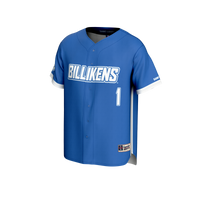 #1 Saint Louis Billikens Lightweight Baseball Fashion Jersey - Blue