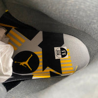 High Top Sneakers, Yellow Colorway, Lace Up Design, Casual Gift for Sneaker Fans