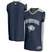 New Hampshire Wildcats Spirit Basketball Jersey - Navy