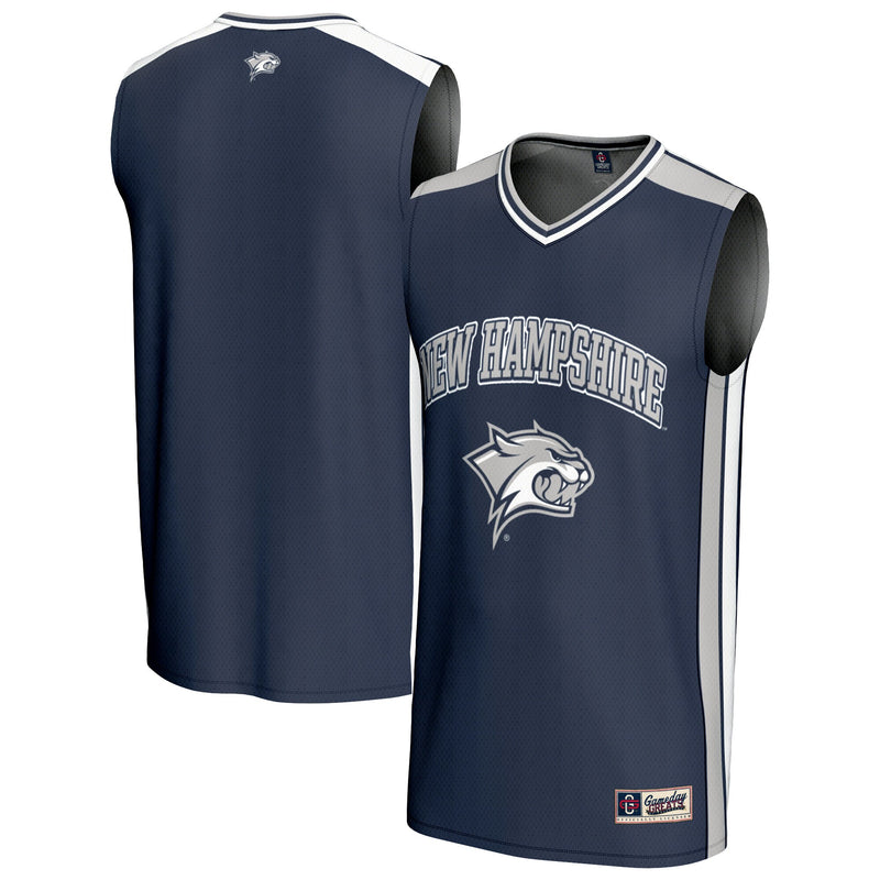 New Hampshire Wildcats Spirit Basketball Jersey - Navy