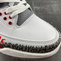 Sneakers, White Red Gray Colorway, Lace Up Design, Casual Gift for Sneaker Fans
