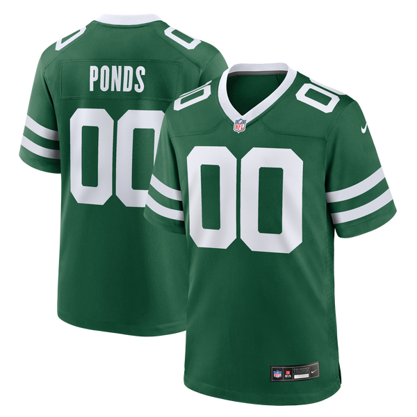New York Jets D'Angelo Ponds Legacy Green Game Jersey