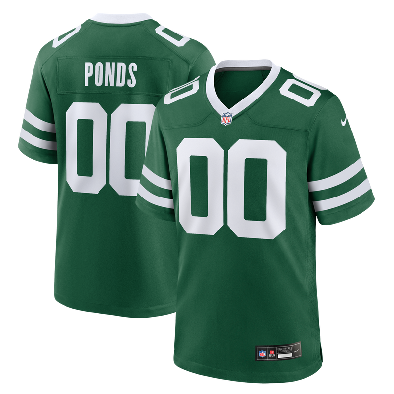 New York Jets D'Angelo Ponds Legacy Green Game Jersey