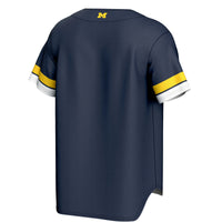 Michigan Wolverines Spirit Baseball Jersey - Navy
