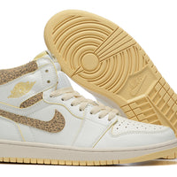 Sneakers, White Beige Colorway, Lace Up Design, Casual Gift for Sneaker Fans