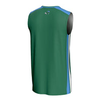Tulane Green Wave Spirit Basketball Jersey - Green