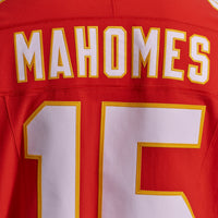 Kansas City Chiefs Patrick Mahomes Red Team Elite Jersey