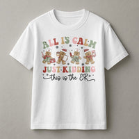 Humorous Gingerbread Medical Shirt, ER Nurse Christmas Shirt, Emergency Room Holiday Graphic Shirt, Hospital Staff Tee, Xmas RN Present for Women