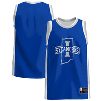 Indiana State Sycamores Lightweight Basketball Jersey - Royal