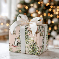 Watercolor Holiday Cat Gift Wrap, Christmas Cat Wrapping Paper, Adorable Kitten Christmas Wrapping Paper, Festive Cat Lover Wrapping Paper Roll