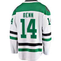 Dallas Stars Jamie Benn White Breakaway Jersey