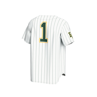 #1 Baylor Bears Lightweight Baseball Fashion Jersey - White