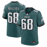 Philadelphia Eagles Jordan Mailata Midnight Green Team Game Jersey