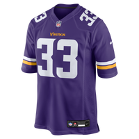 Minnesota Vikings Aaron Jones Purple Game Player Jersey