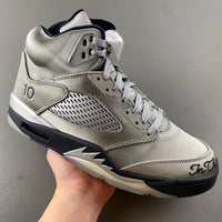 High Top Sneakers, Black Silver Colorway, Lace Up Design, Casual Gift for Sneaker Fans