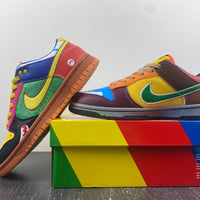 Low Top Sneakers, Multicolor Colorway, Lace Up Design, Casual Gift for Sneaker Fans