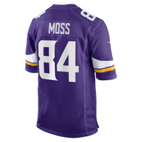 Minnesota Vikings Randy Moss Purple Game Retired Player Jersey