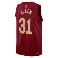Cleveland Cavaliers Icon Edition Swingman Jersey - Maroon - Jarrett Allen