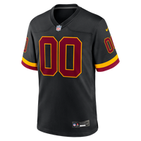 Washington Commanders Black Hail Raiser Alternate Custom Game Jersey