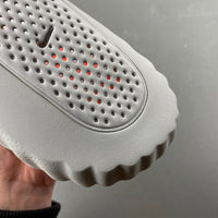 Slides, White Gray Sail Colorway, Slip On Design, Casual Gift for Shoe Lovers