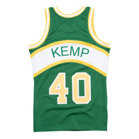 Seattle Supersonics Shawn Kemp Hardwood Classics Road Swingman Jersey