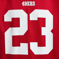 San Francisco 49ers Christian McCaffrey Scarlet Game Player Jersey