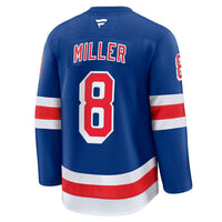 New York Rangers J.T. Miller Blue Home Premium Jersey