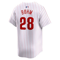 Philadelphia Phillies Alec Bohm White Home Limited Player Jersey