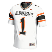 #1 Oklahoma State Cowboys Football Jersey - White