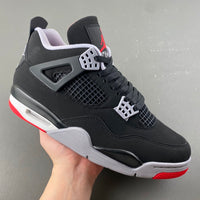 Mid Top Sneakers, Black Red Colorway, Lace Up Design, Casual Gift for Sneaker Fans