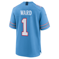 Tennessee Titans Cameron Ward Light Blue Game Jersey