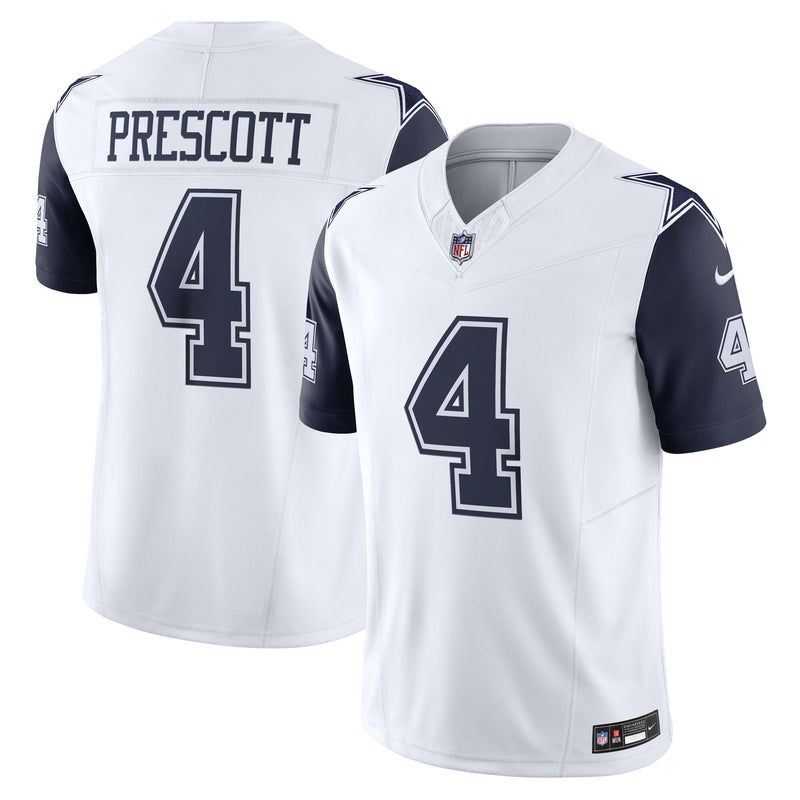 Dallas Cowboys Dak Prescott White Limited Jersey