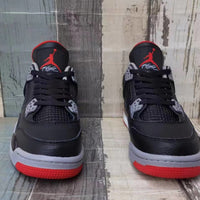Sneakers, Black Red Gray Colorway, Lace Up Design, Casual Gift for Sneaker Fans
