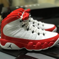 Sneakers, White Red Colorway, Patent Leather Footwear, Lace Up Design, Casual Gift for Sneaker Fans