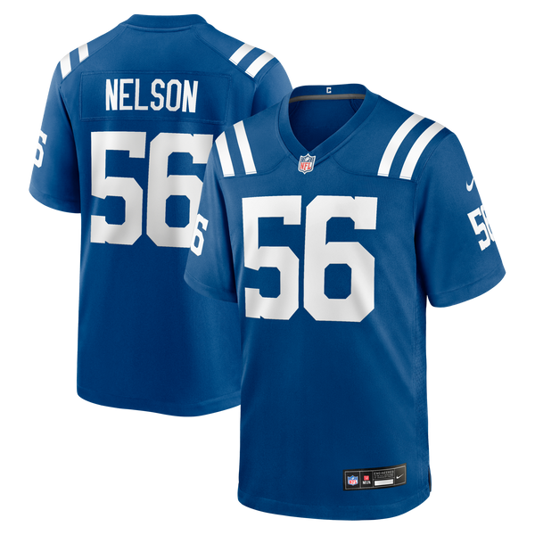 Indianapolis Colts Quenton Nelson Royal Player Game Jersey
