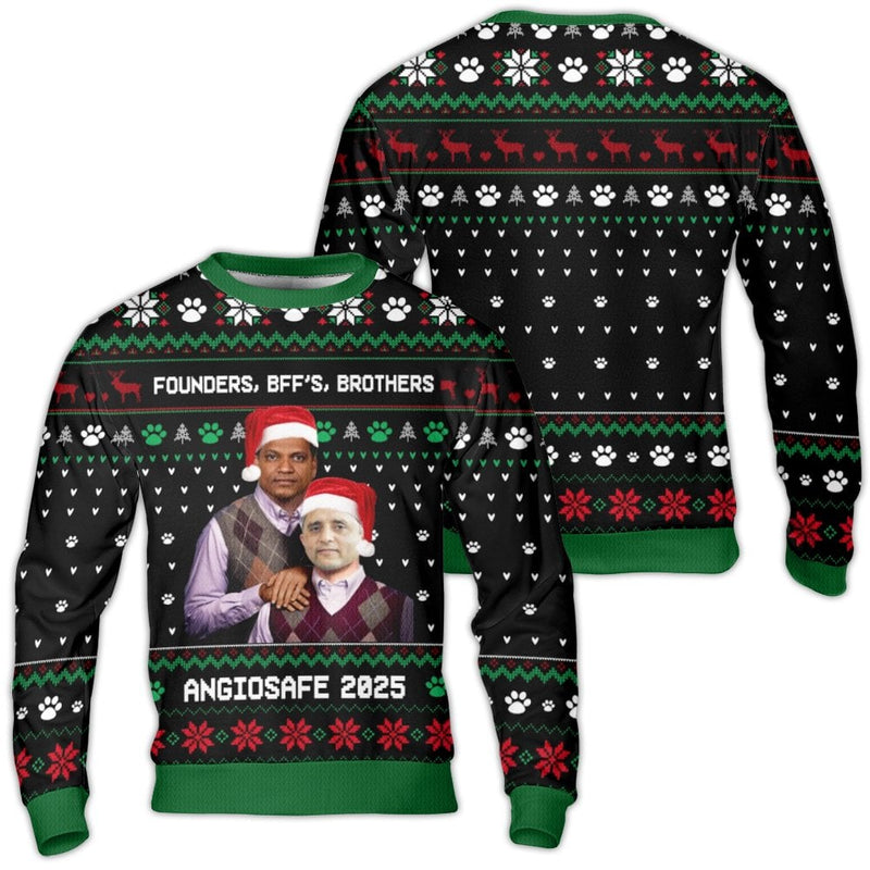 Personalized Face Ugly Sweater, Custom Photo Ugly Christmas Sweater, Humorous Matching Holiday Sweatshirt, Custom Picture Pullover Sweater