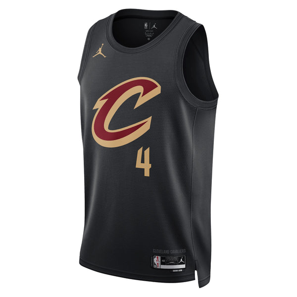 Cleveland Cavaliers Statement Edition Swingman Jersey - Black - Evan Mobley
