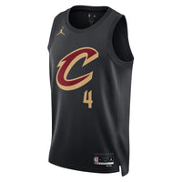 Cleveland Cavaliers Statement Edition Swingman Jersey - Black - Evan Mobley