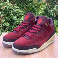 Mid Top Sneakers, Red Beige Colorway, Lace Up Design, Casual Gift for Sneaker Fans