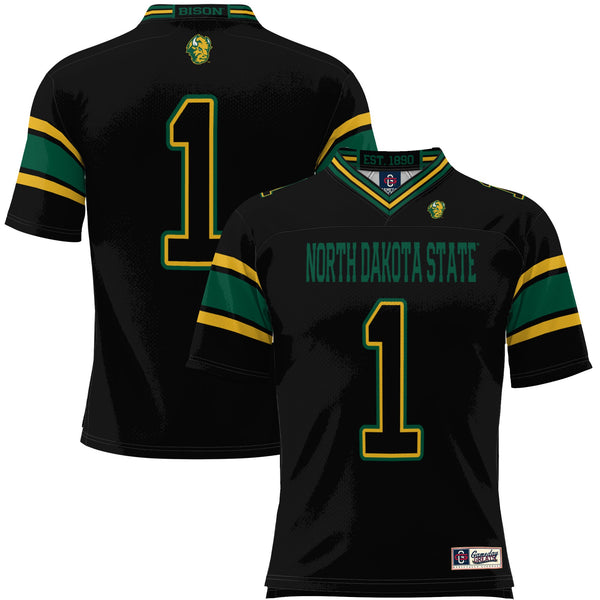 #1 NDSU Bison Endzone Football Jersey - Black