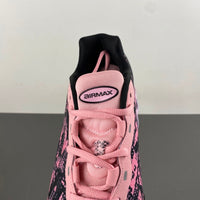 Low Top Sneakers, Pink Colorway, Camouflage Pattern, Lace Up Design, Casual Gift for Sneaker Fans