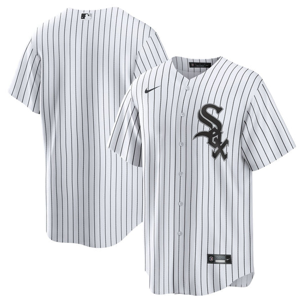 Chicago White Sox White Home Blank Replica Jersey