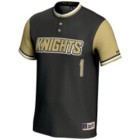 #1 UCF Knights Lightweight Softball Jersey - Black