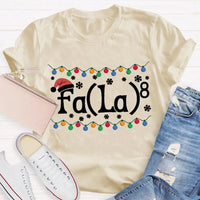 Christmas Lights Snowflakes Shirt, Math Teacher Christmas T-Shirt, Humorous Math Teacher Holiday Tee, Math Educator Xmas Graphic Tee Shirt