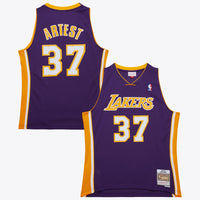 Los Angeles Lakers Ron Artest 2009 Dark Authentic Jersey - Purple