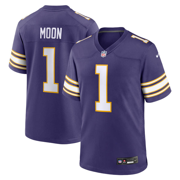 Minnesota Vikings Warren Moon Purple Retired Player Alternate Game Jersey