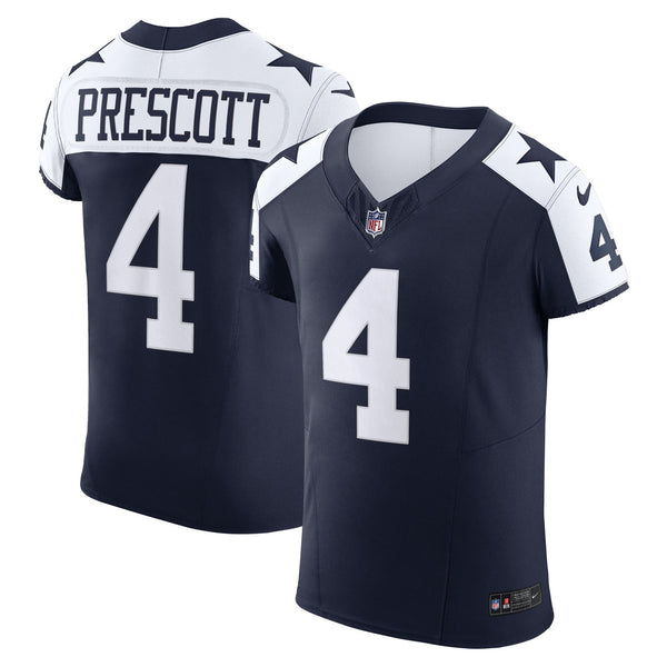 Dallas Cowboys Dak Prescott Navy Alternate Elite Jersey