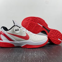 Low Top Sneakers, White Red Colorway, Lace Up Design, Casual Gift for Sneaker Fans
